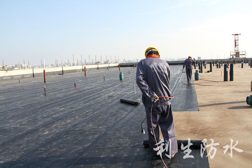 廠房屋面做防水卷材11